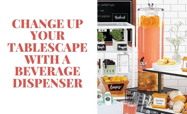 beverage dispenser serving