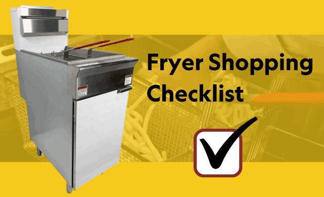 fryer shopping