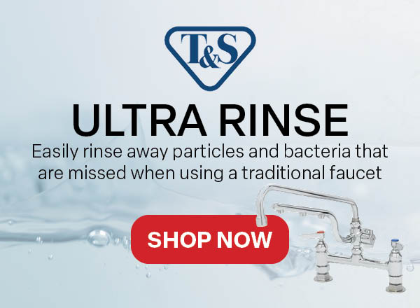 T and S UltraRinse Faucets