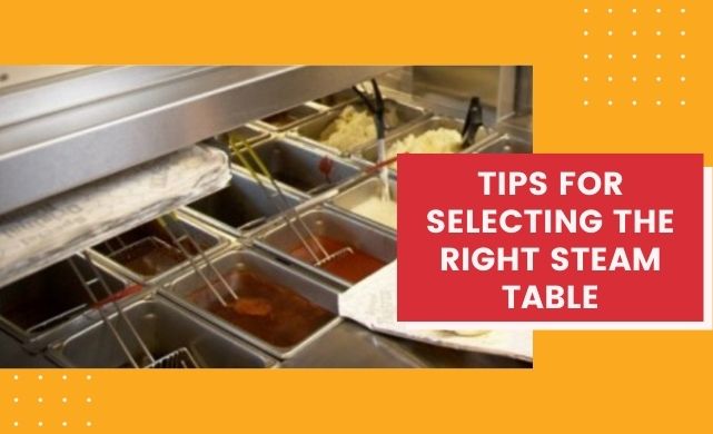 best steam table